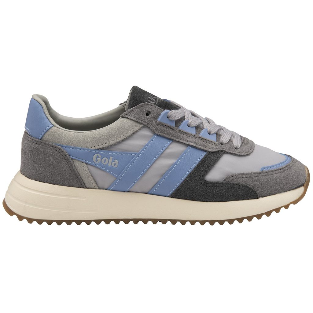 Gola Classics Chicago Sneakers Lyse Grå Blå Blå Norge | LBWTEC-106