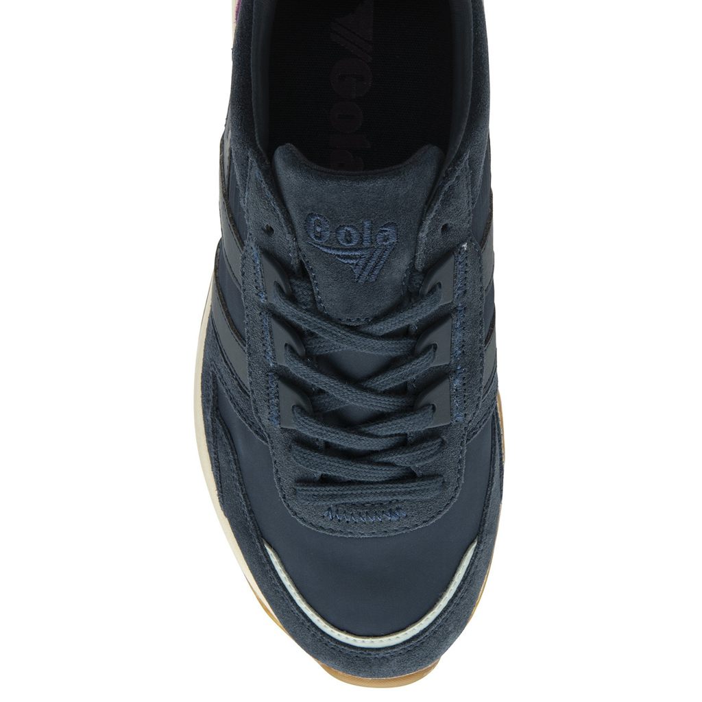 Gola Classics Chicago Sneakers Marineblå Marineblå Blå Norge | TXBKUI-612