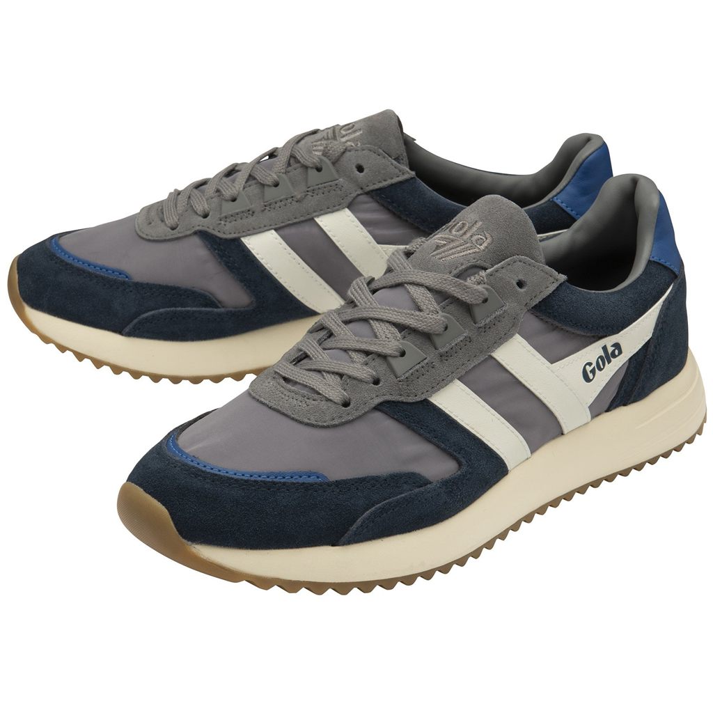Gola Classics Chicago Sneakers Marineblå Hvite Norge | XILEZH-810