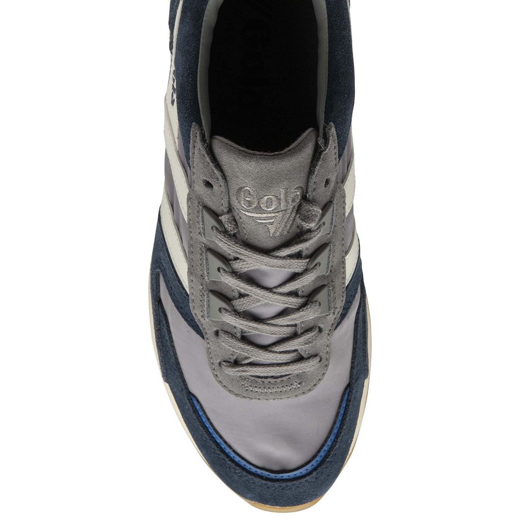 Gola Classics Chicago Sneakers Marineblå Hvite Norge | XILEZH-810