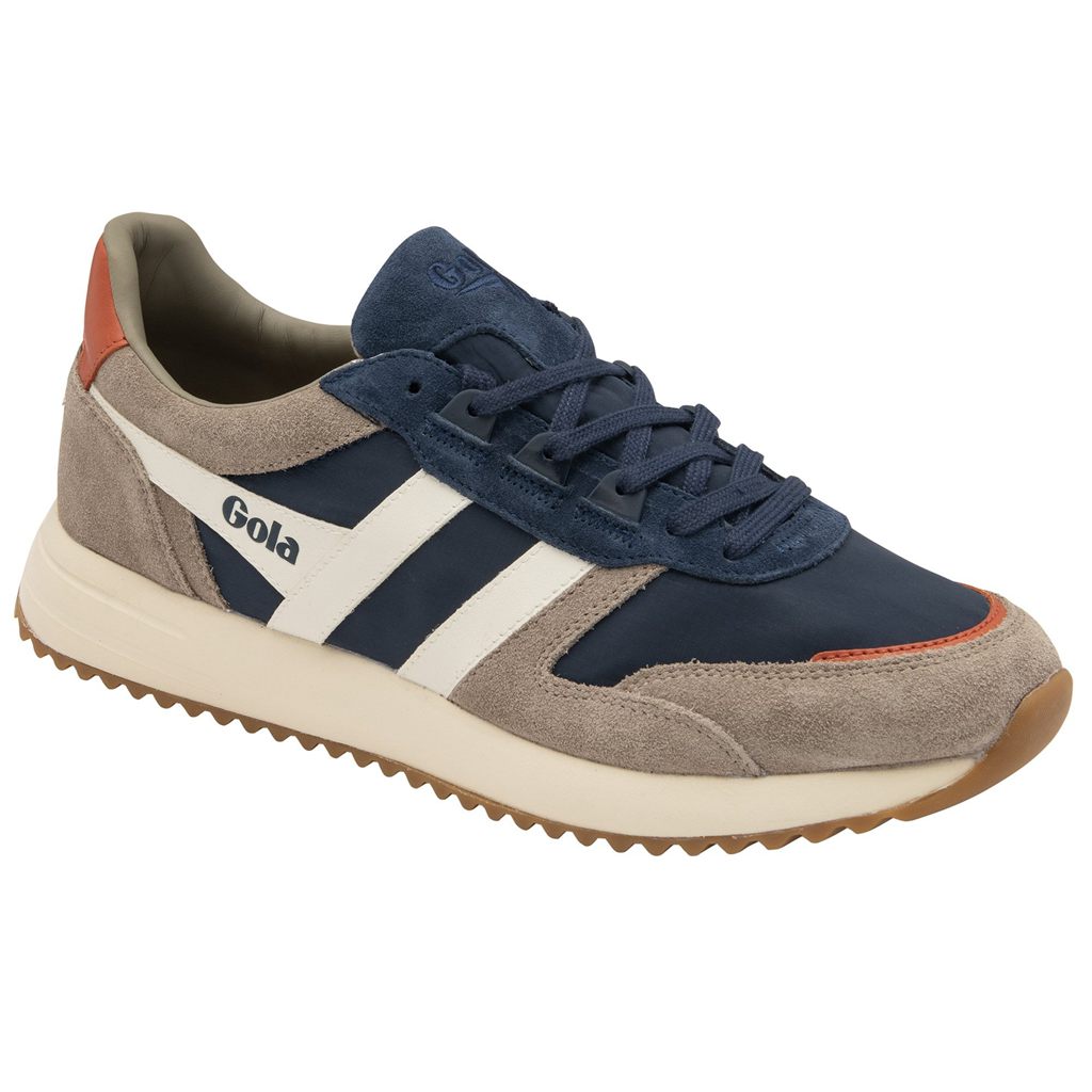 Gola Classics Chicago Sneakers Marineblå Hvite Norge | LUDKJT-596