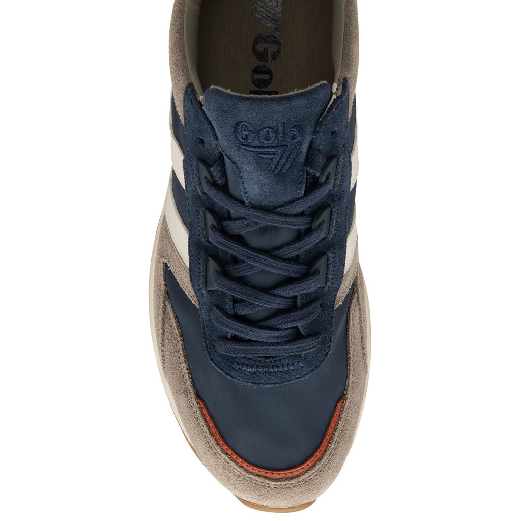 Gola Classics Chicago Sneakers Marineblå Hvite Norge | LUDKJT-596