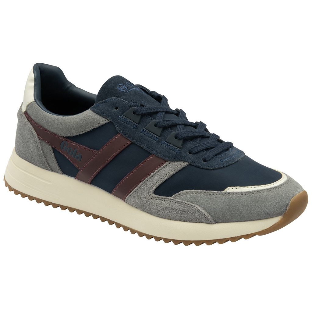 Gola Classics Chicago Sneakers Marineblå Burgunder Norge | UGMXNE-714