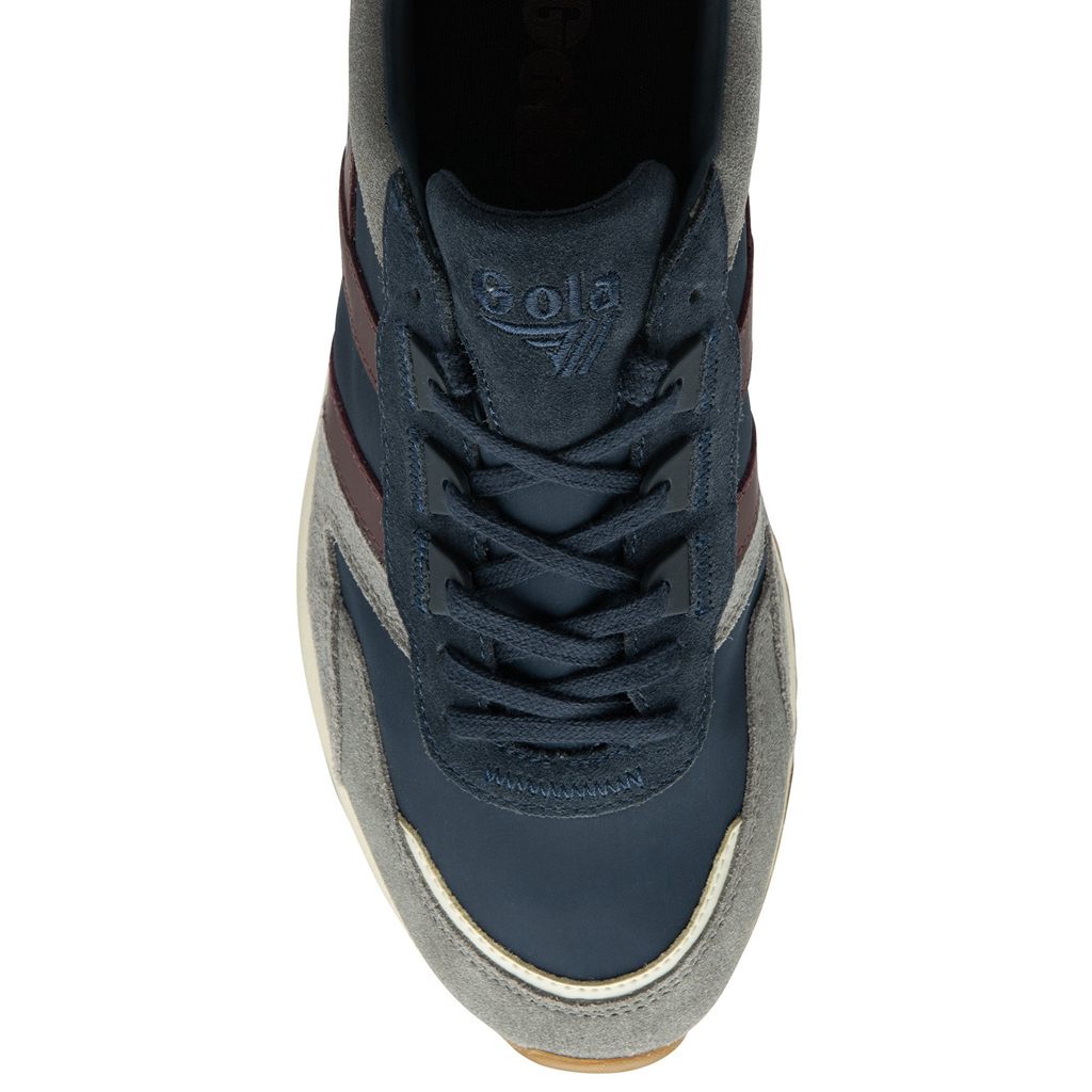 Gola Classics Chicago Sneakers Marineblå Burgunder Norge | UGMXNE-714