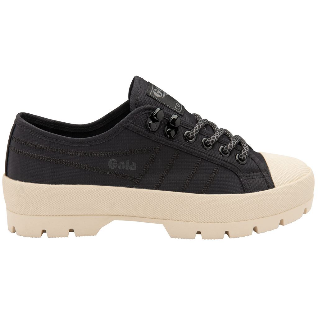 Gola Classics Coaster Peak Hiker Sneakers Svarte Hvite Norge | ITWYJA-417