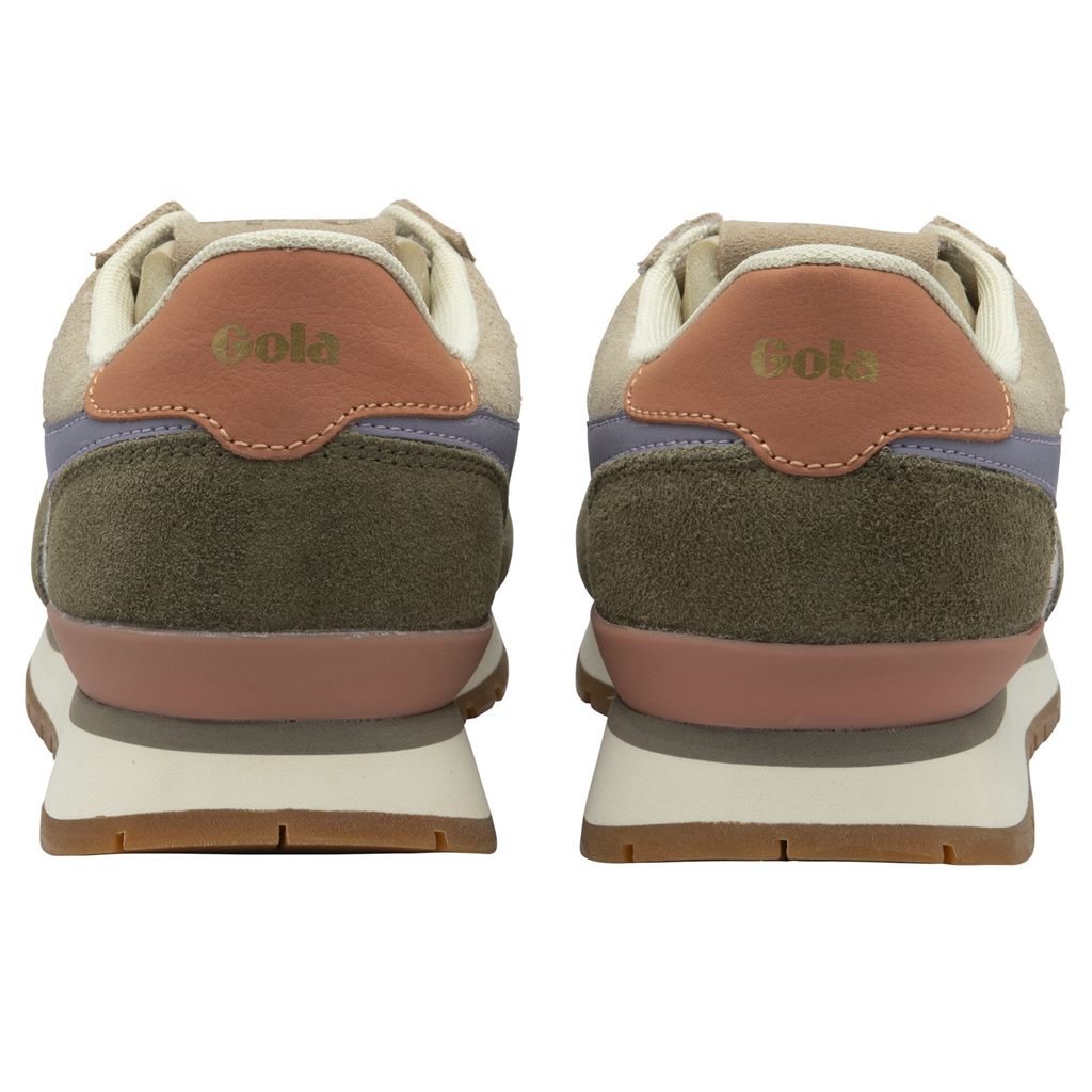 Gola Classics Colorado Sneakers Khaki Lavendel Norge | WZREKA-267