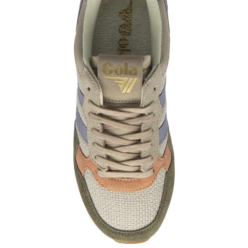 Gola Classics Colorado Sneakers Khaki Lavendel Norge | WZREKA-267