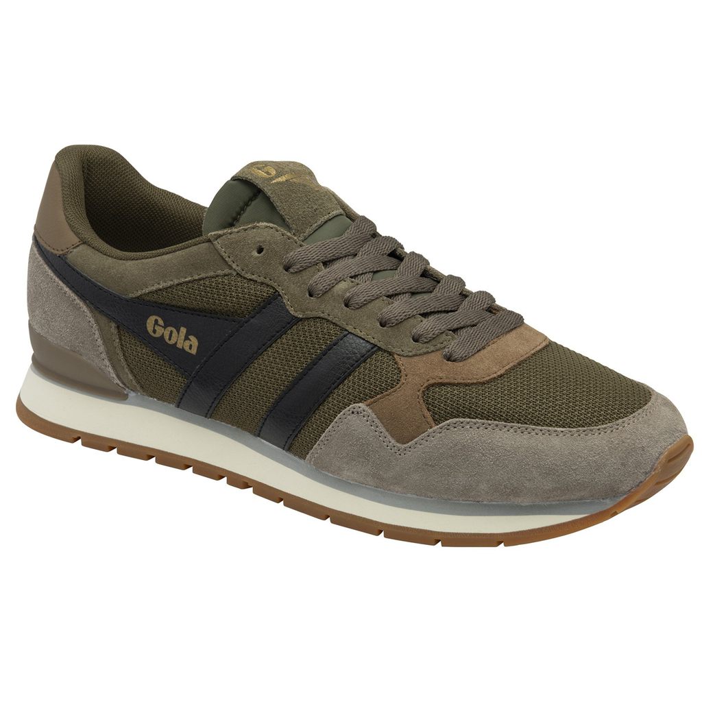 Gola Classics Colorado Sneakers Khaki Svarte Norge | SLDABP-097