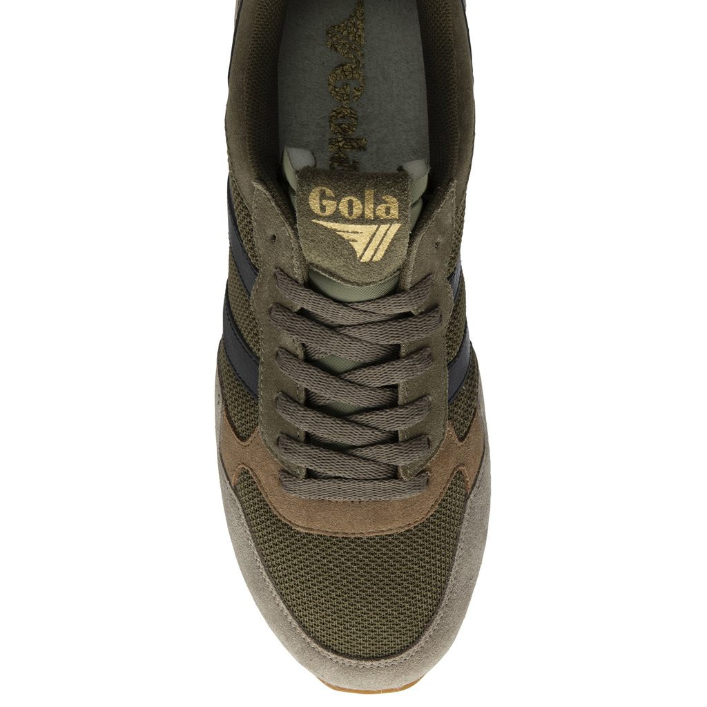 Gola Classics Colorado Sneakers Khaki Svarte Norge | SLDABP-097