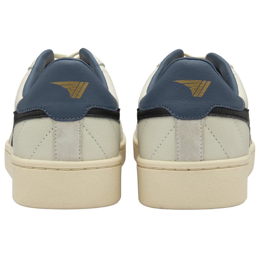 Gola Classics Contact Leather Sneakers Hvite Svarte Norge | IFVPYE-762