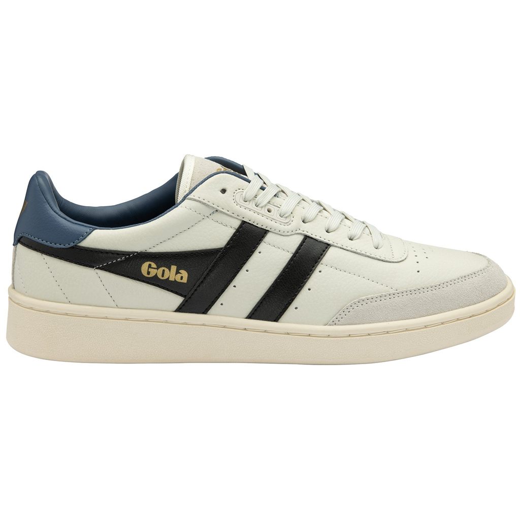 Gola Classics Contact Leather Sneakers Hvite Svarte Norge | IFVPYE-762