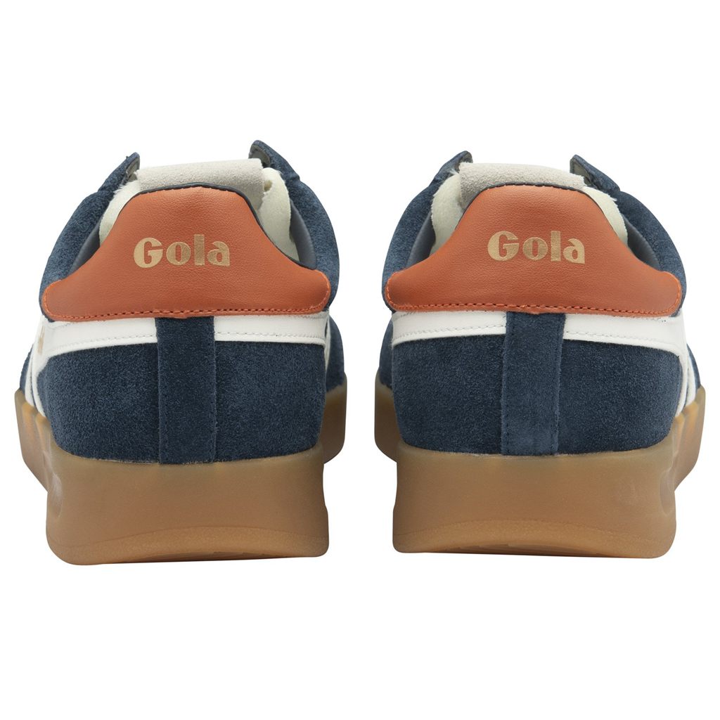 Gola Classics Cyclone Sneakers Marineblå Hvite Oransje Norge | VHRIFX-613
