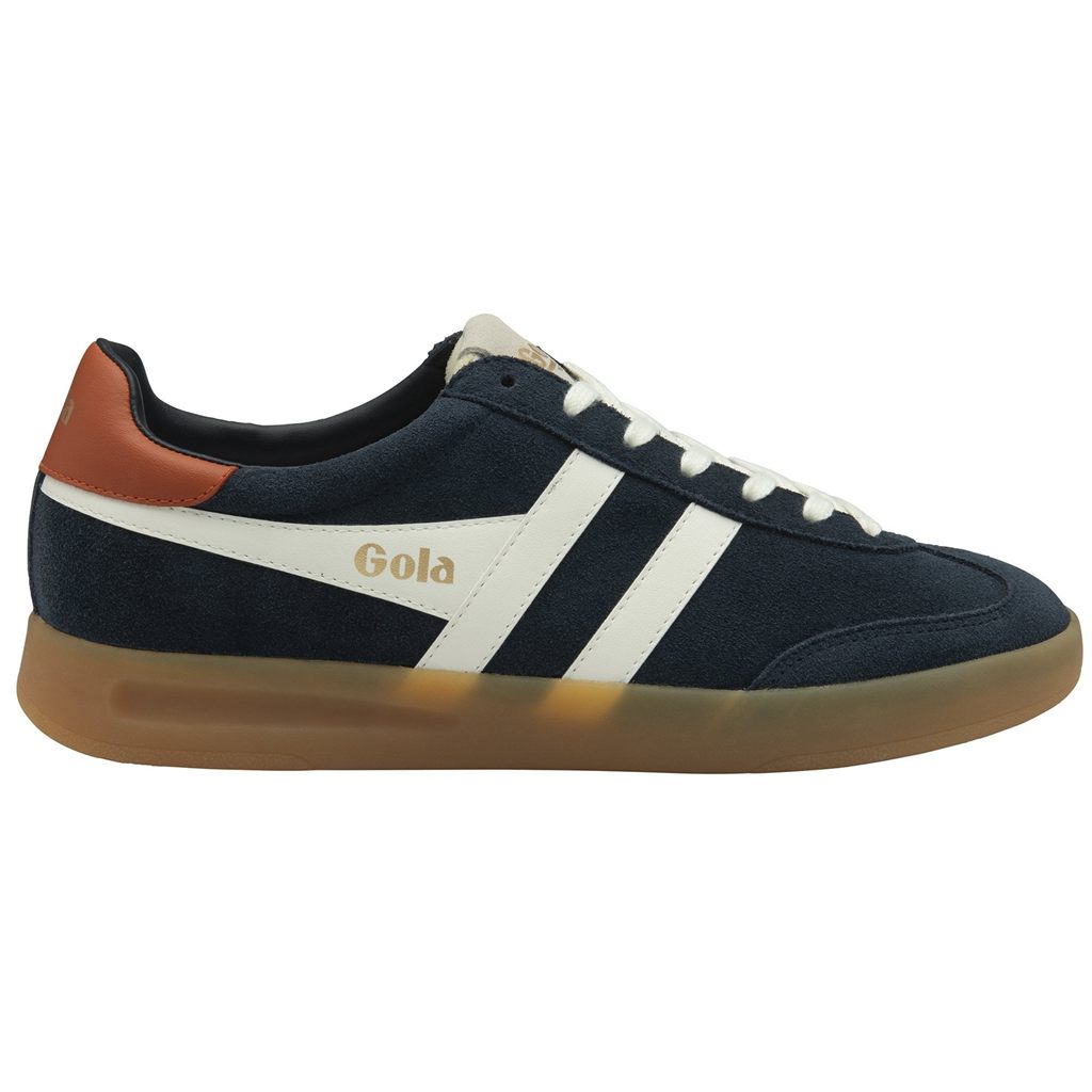 Gola Classics Cyclone Sneakers Marineblå Hvite Oransje Norge | VHRIFX-613