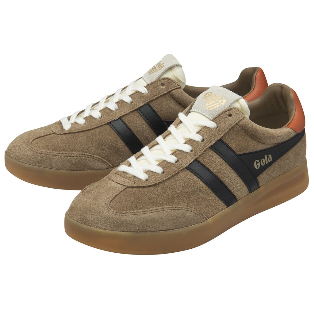 Gola Classics Cyclone Sneakers Svarte Oransje Norge | MDQHBU-698