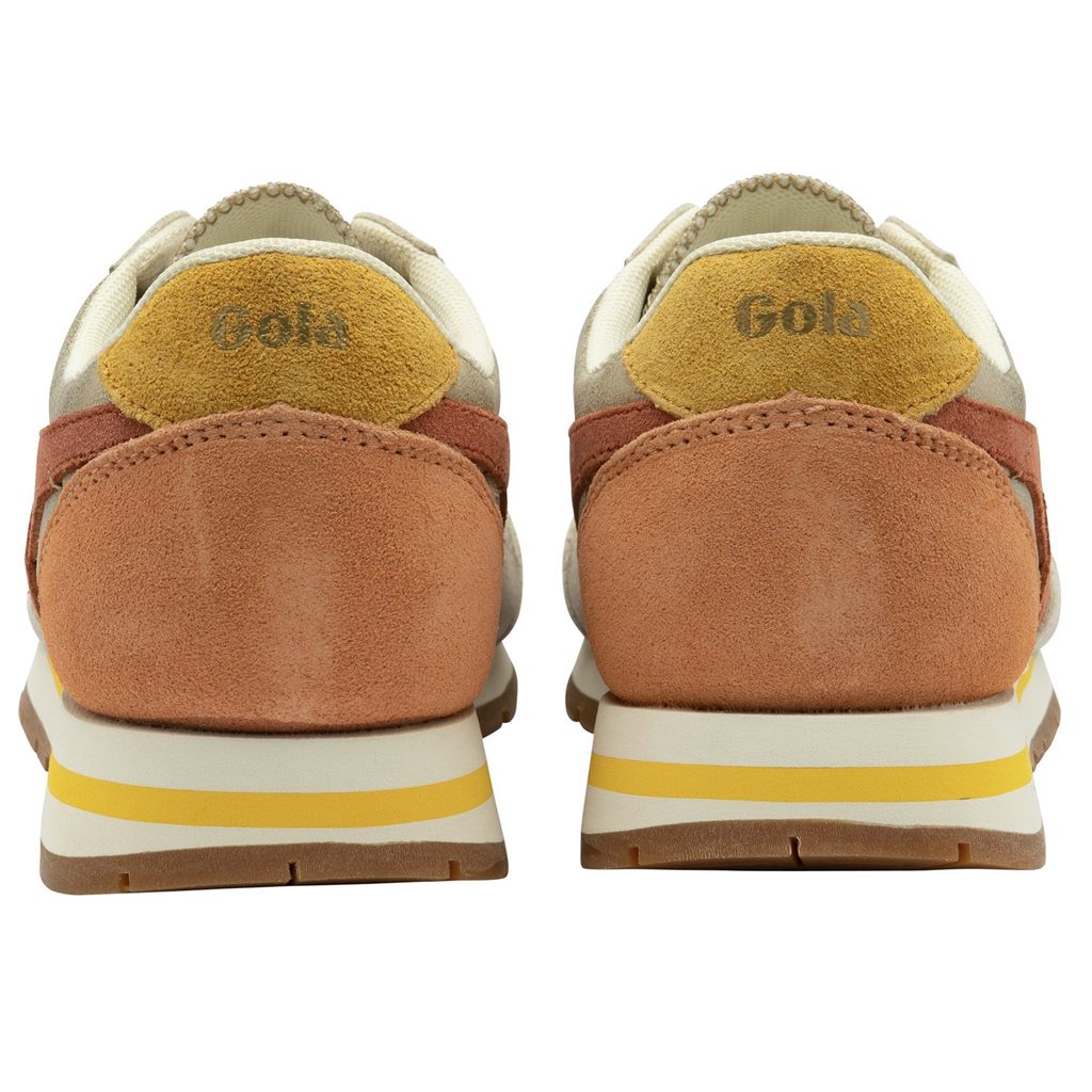Gola Classics Daytona Blaze Sneakers Gull Oransje Norge | WEHTXJ-014