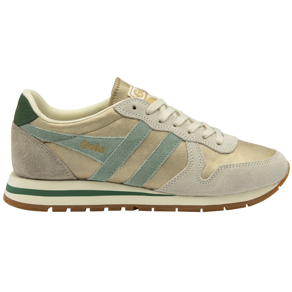 Gola Classics Daytona Blaze Sneakers Gull Grønn Norge | KXODRV-712