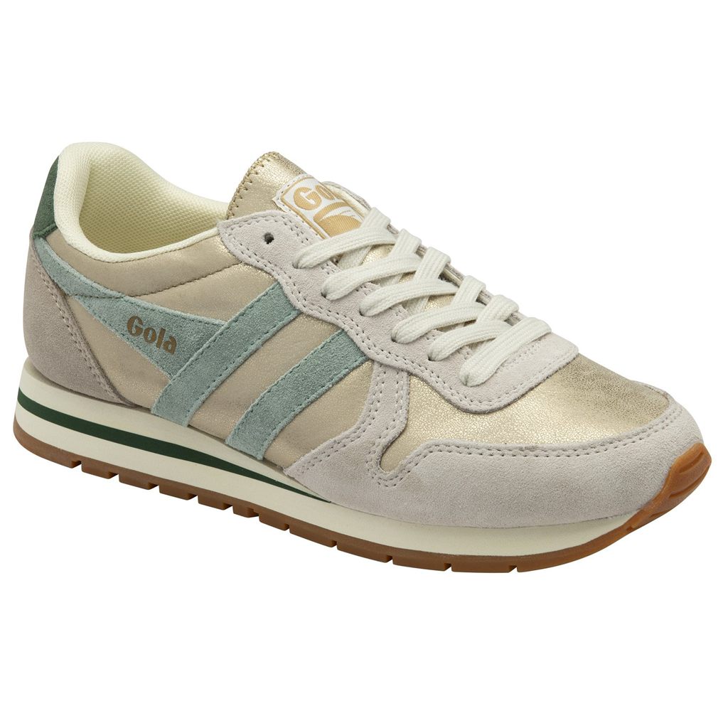Gola Classics Daytona Blaze Sneakers Gull Grønn Norge | KXODRV-712