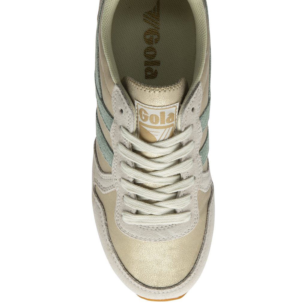 Gola Classics Daytona Blaze Sneakers Gull Grønn Norge | KXODRV-712