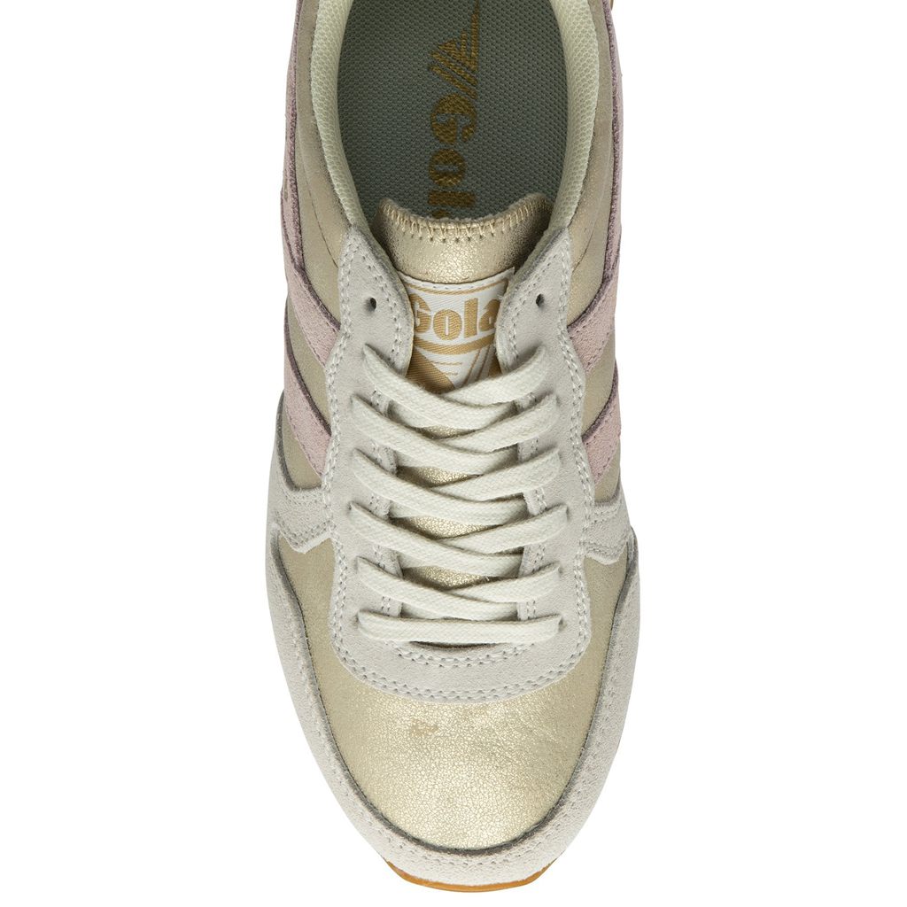 Gola Classics Daytona Blaze Sneakers Gull Rosa Norge | ZLKMNX-762