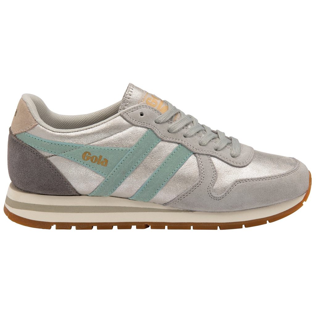 Gola Classics Daytona Blaze Sneakers Sølv Grønn Grå Norge | JIQKCF-937