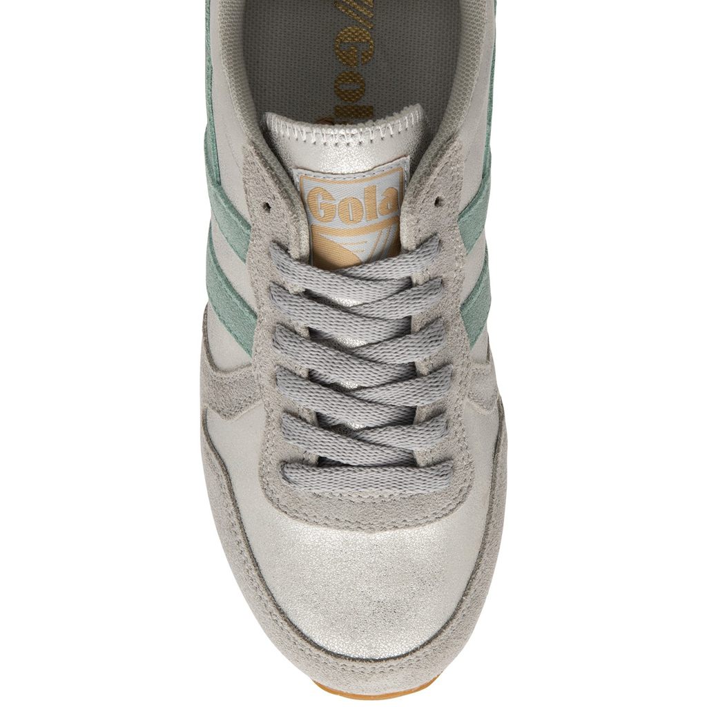 Gola Classics Daytona Blaze Sneakers Sølv Grønn Grå Norge | JIQKCF-937