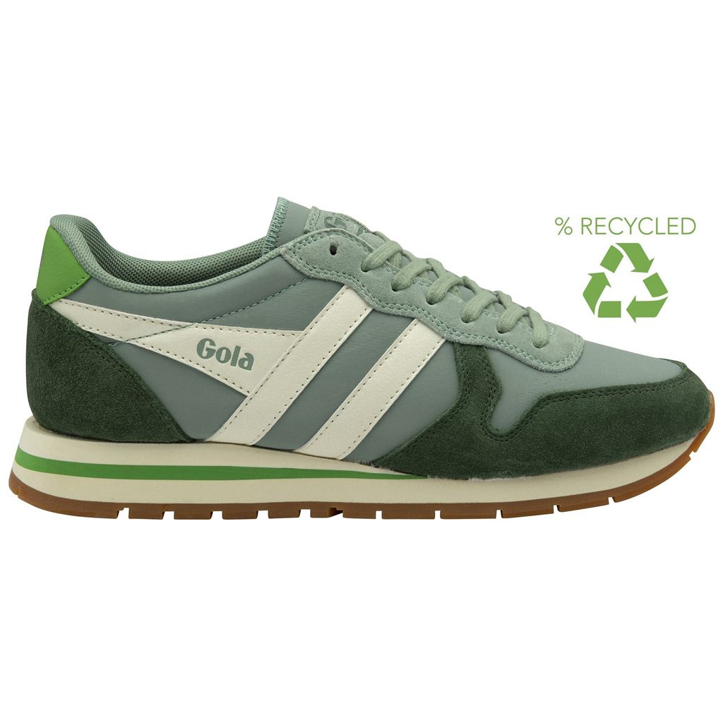 Gola Classics Daytona Chute Sneakers Grønn Hvite Norge | FEZCQI-730