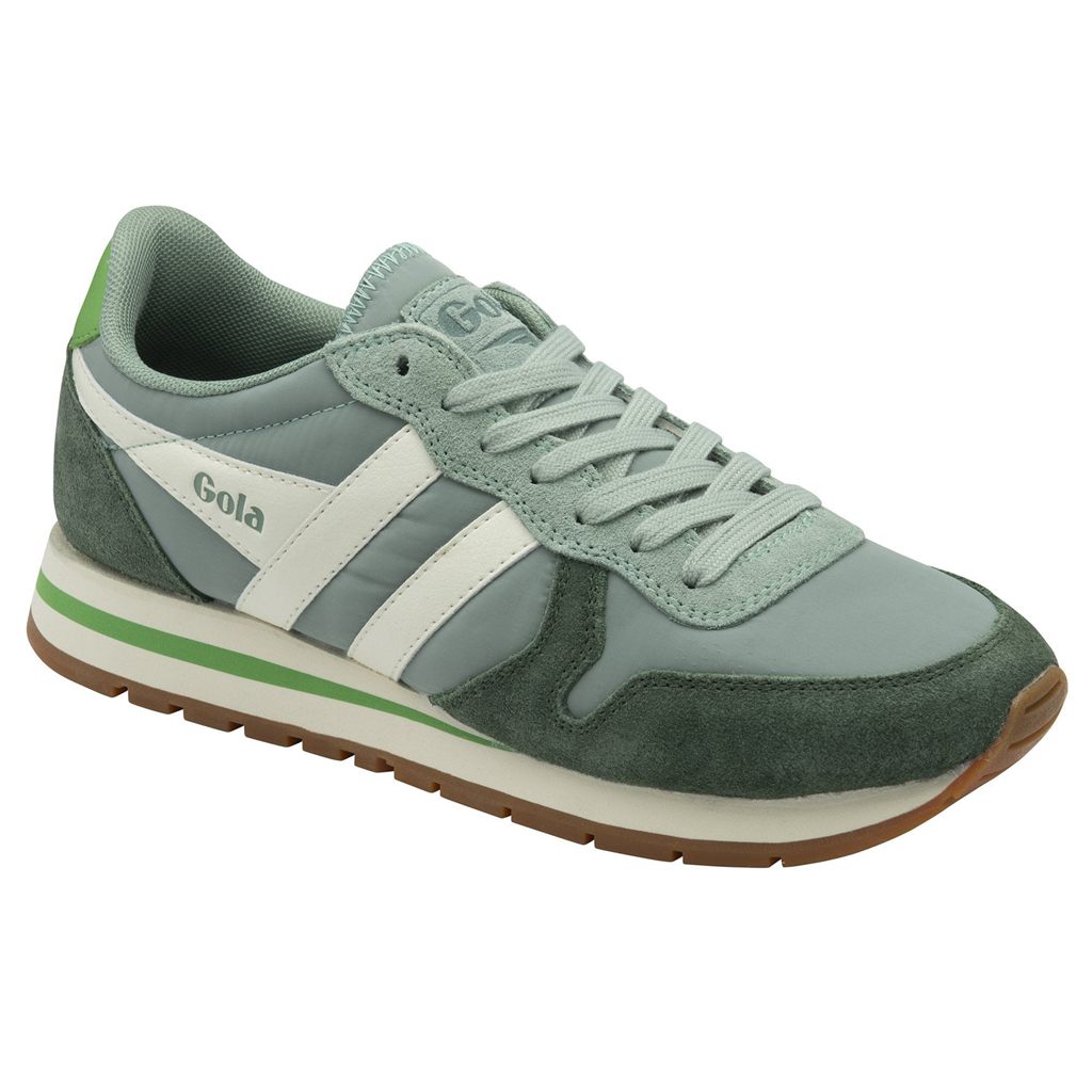 Gola Classics Daytona Chute Sneakers Grønn Hvite Norge | FEZCQI-730