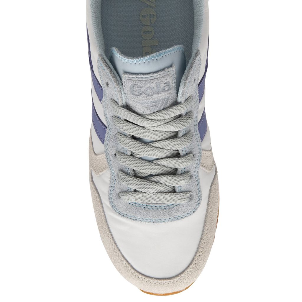 Gola Classics Daytona Chute Sneakers Hvite Blå Lavendel Norge | NELVDI-812