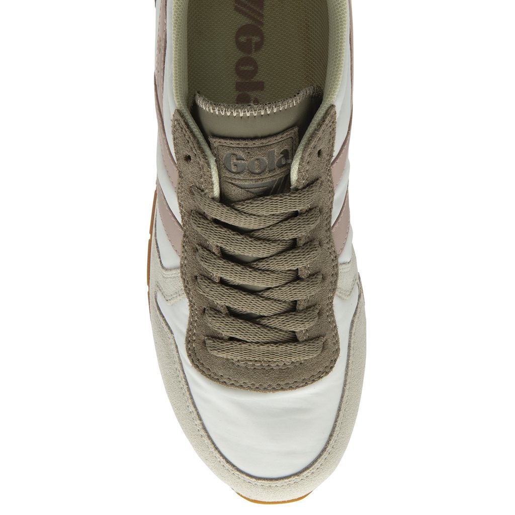 Gola Classics Daytona Chute Sneakers Hvite Rosa Norge | UTKSIO-053
