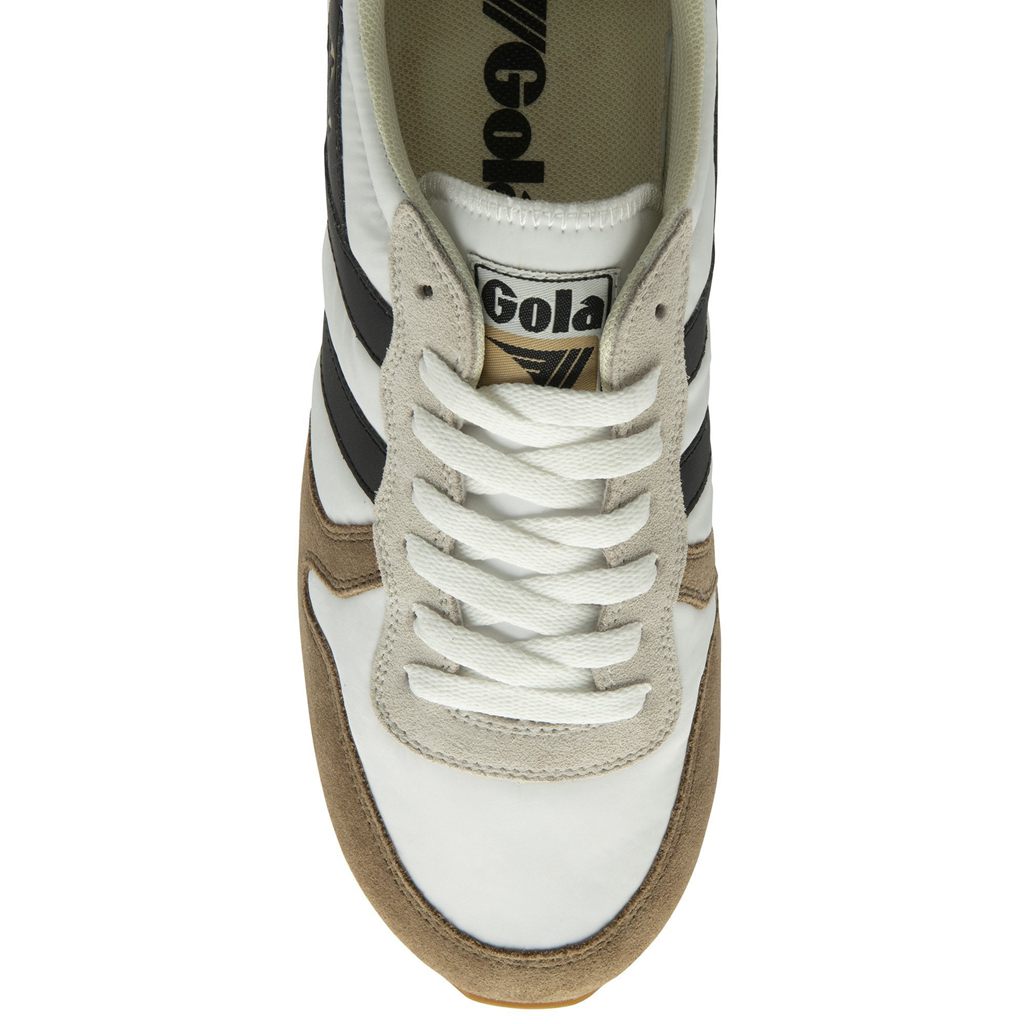 Gola Classics Daytona Chute Sneakers Hvite Svarte Norge | EQWHNA-810