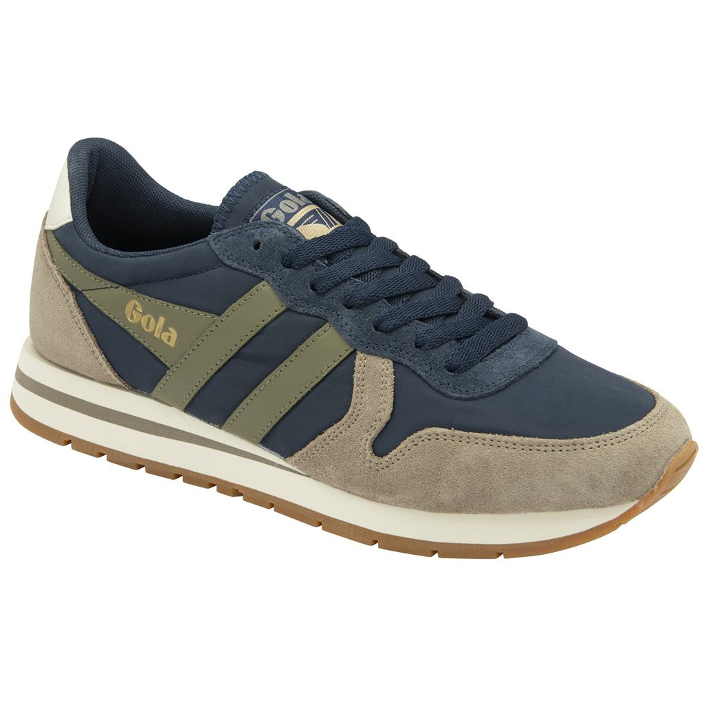 Gola Classics Daytona Chute Sneakers Marineblå Khaki Norge | XGOPIZ-086