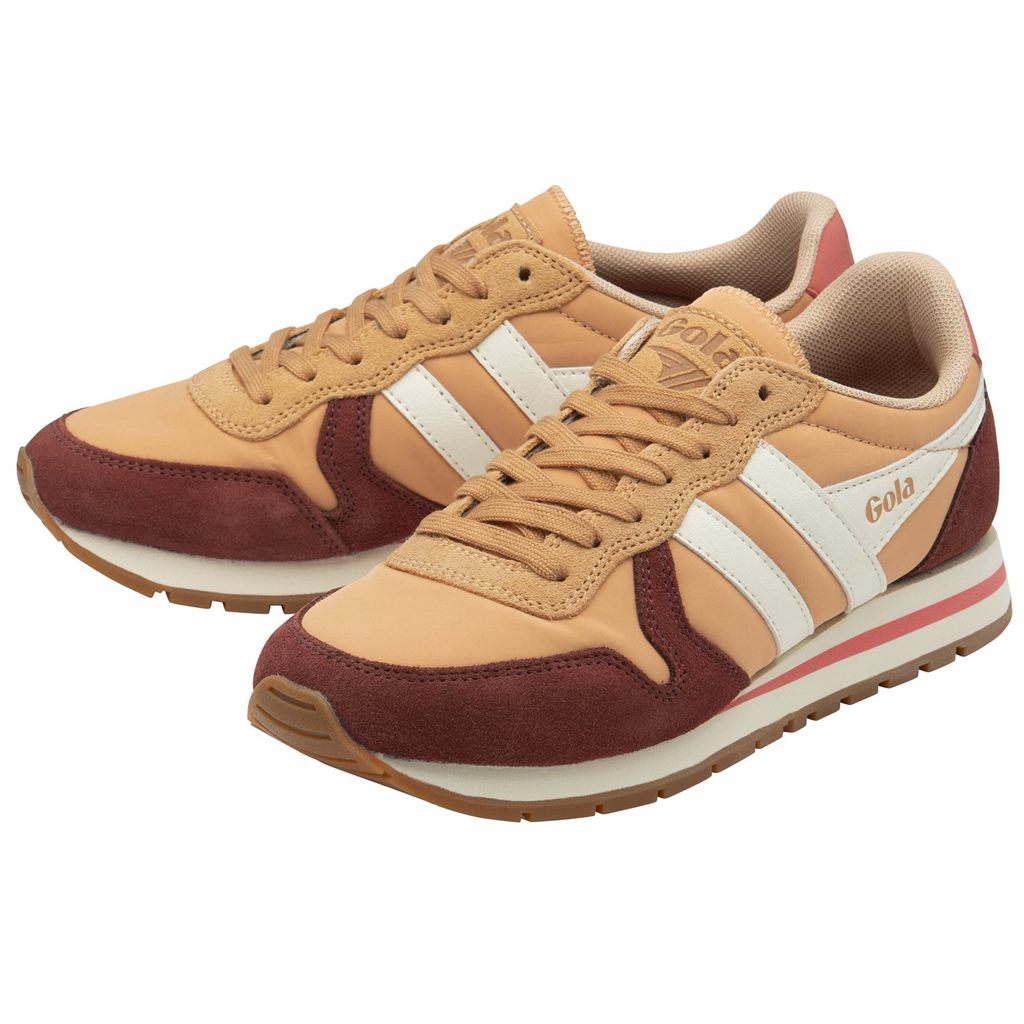 Gola Classics Daytona Chute Sneakers Rød Hvite Norge | KPLRXW-751