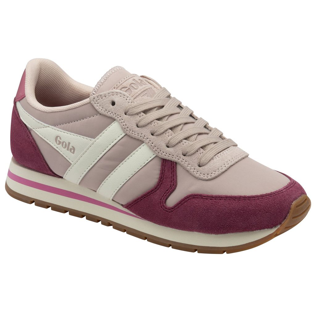 Gola Classics Daytona Chute Sneakers Rosa Hvite Norge | MCHETK-480