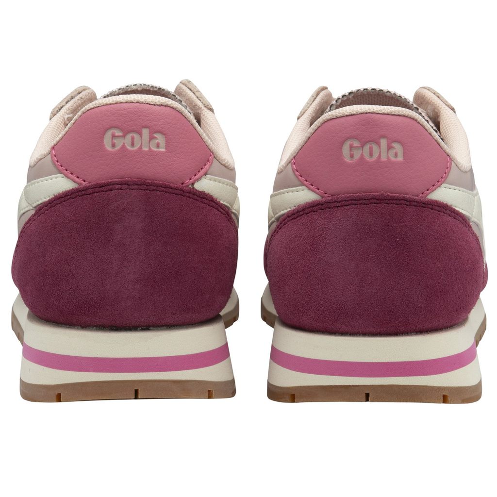 Gola Classics Daytona Chute Sneakers Rosa Hvite Norge | MCHETK-480