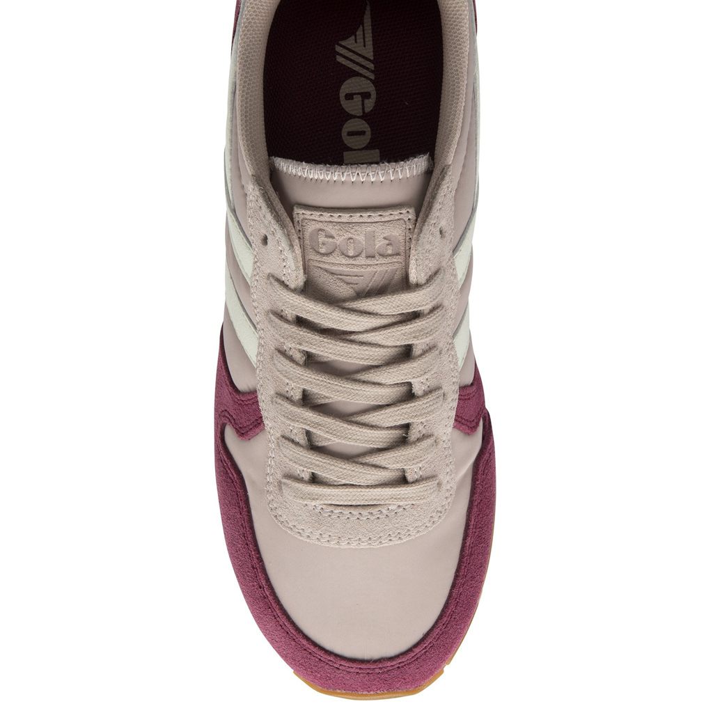 Gola Classics Daytona Chute Sneakers Rosa Hvite Norge | MCHETK-480