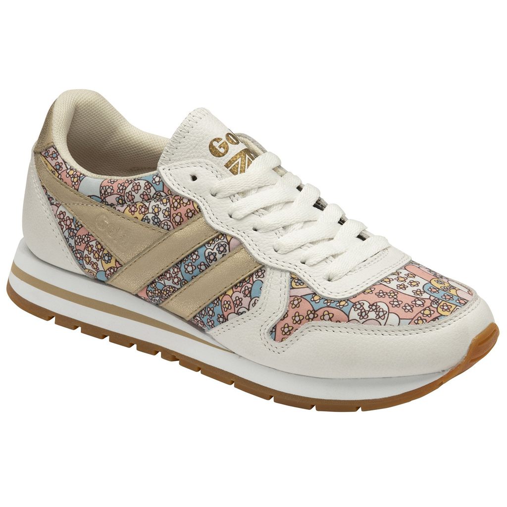 Gola Classics Daytona LBTY CP Sneakers Hvite Gull Norge | VWZSCH-182
