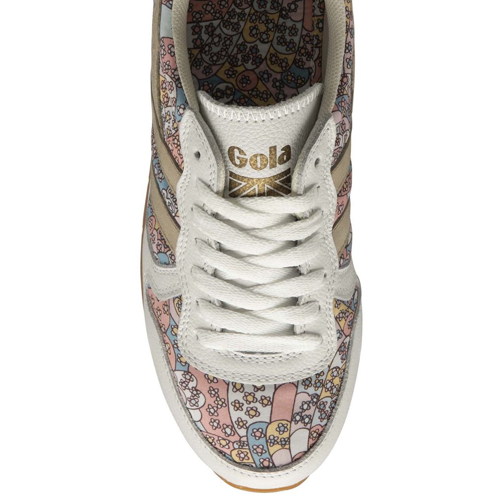 Gola Classics Daytona LBTY CP Sneakers Hvite Gull Norge | VWZSCH-182