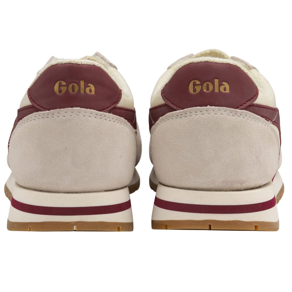 Gola Classics Daytona Sneakers Hvite Dyp Rød Norge | BAEVWL-708