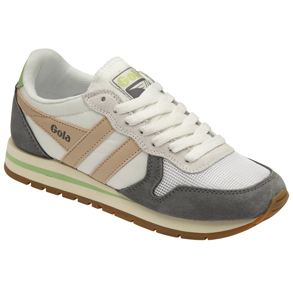 Gola Classics Daytona Sneakers Hvite Rosa Grønn Norge | PSYTKM-610