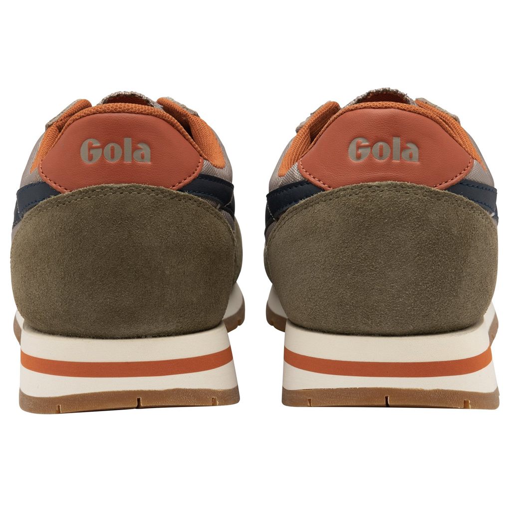 Gola Classics Daytona Sneakers Khaki Marineblå Norge | BVPOIE-340