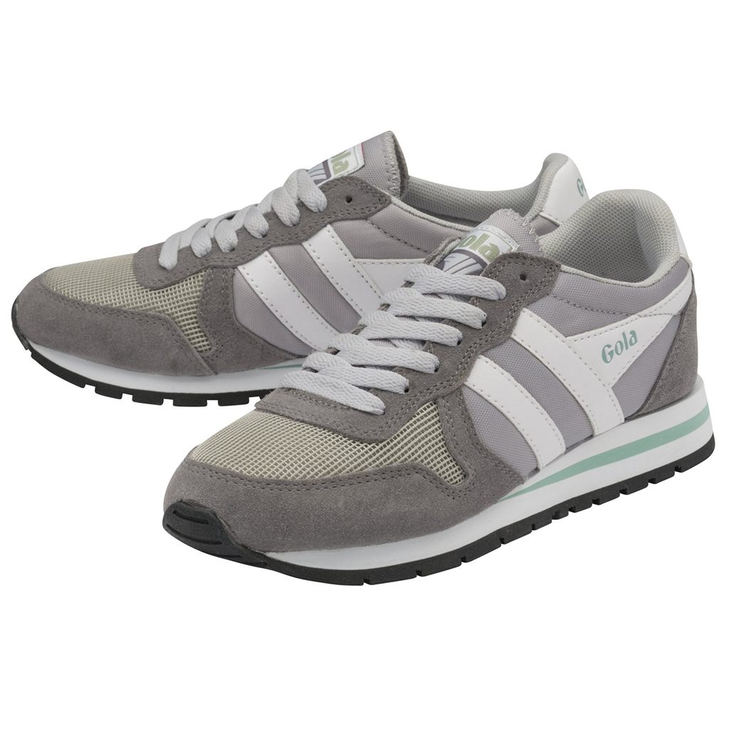 Gola Classics Daytona Sneakers Lyse Grå Hvite Norge | ZFLAHQ-250
