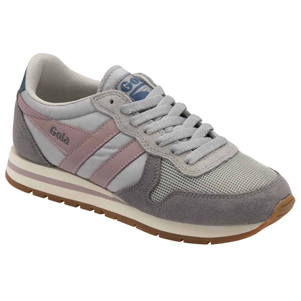 Gola Classics Daytona Sneakers Lyse Grå Rosa Norge | RDWGBP-462
