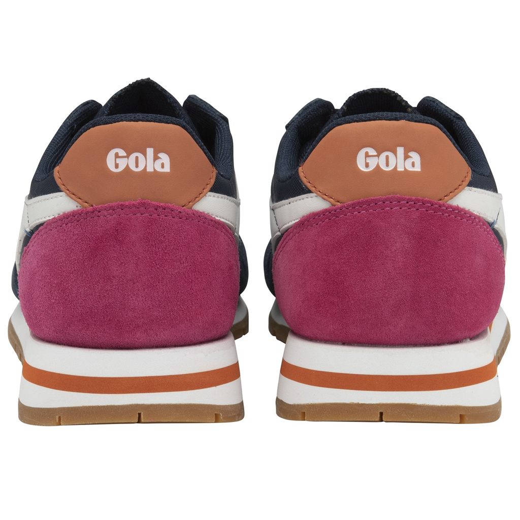 Gola Classics Daytona Sneakers Marineblå Hvite Korall Norge | MRVTLS-618