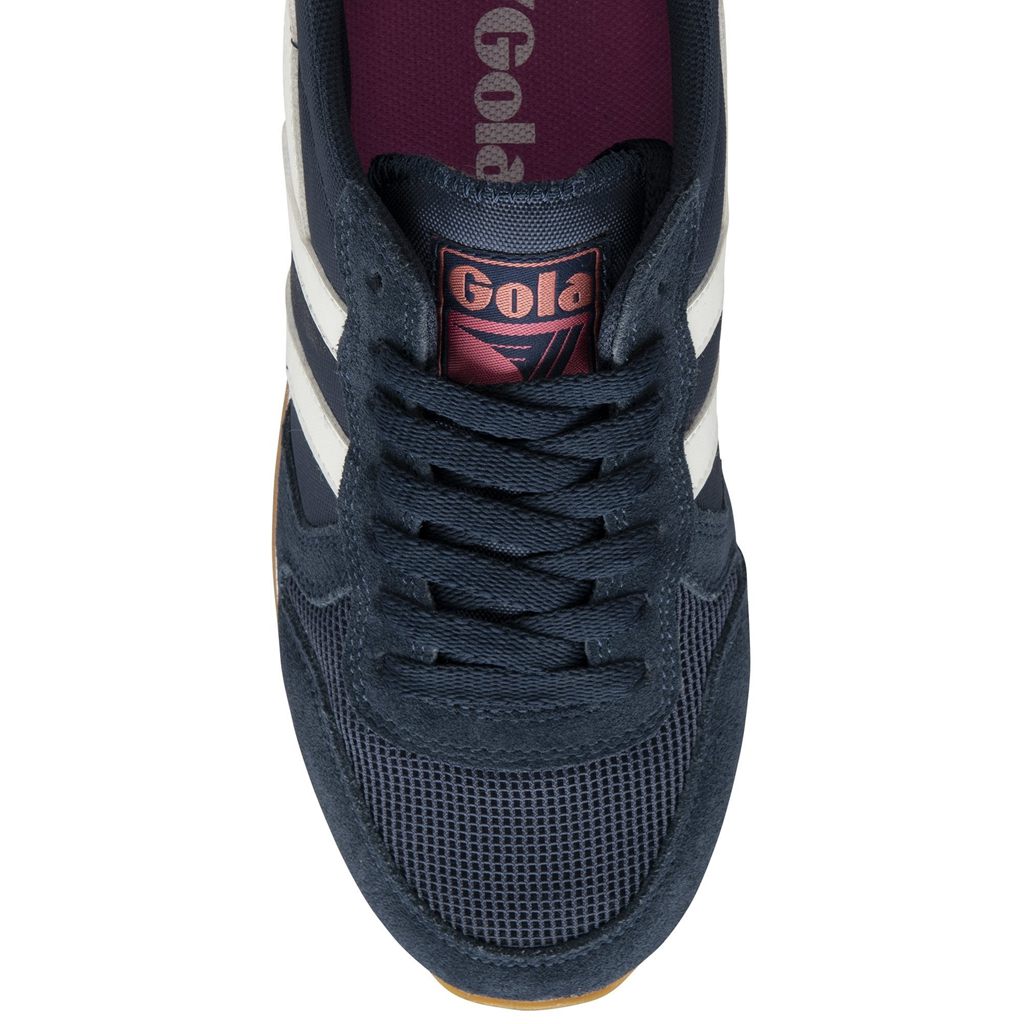 Gola Classics Daytona Sneakers Marineblå Hvite Korall Norge | MRVTLS-618