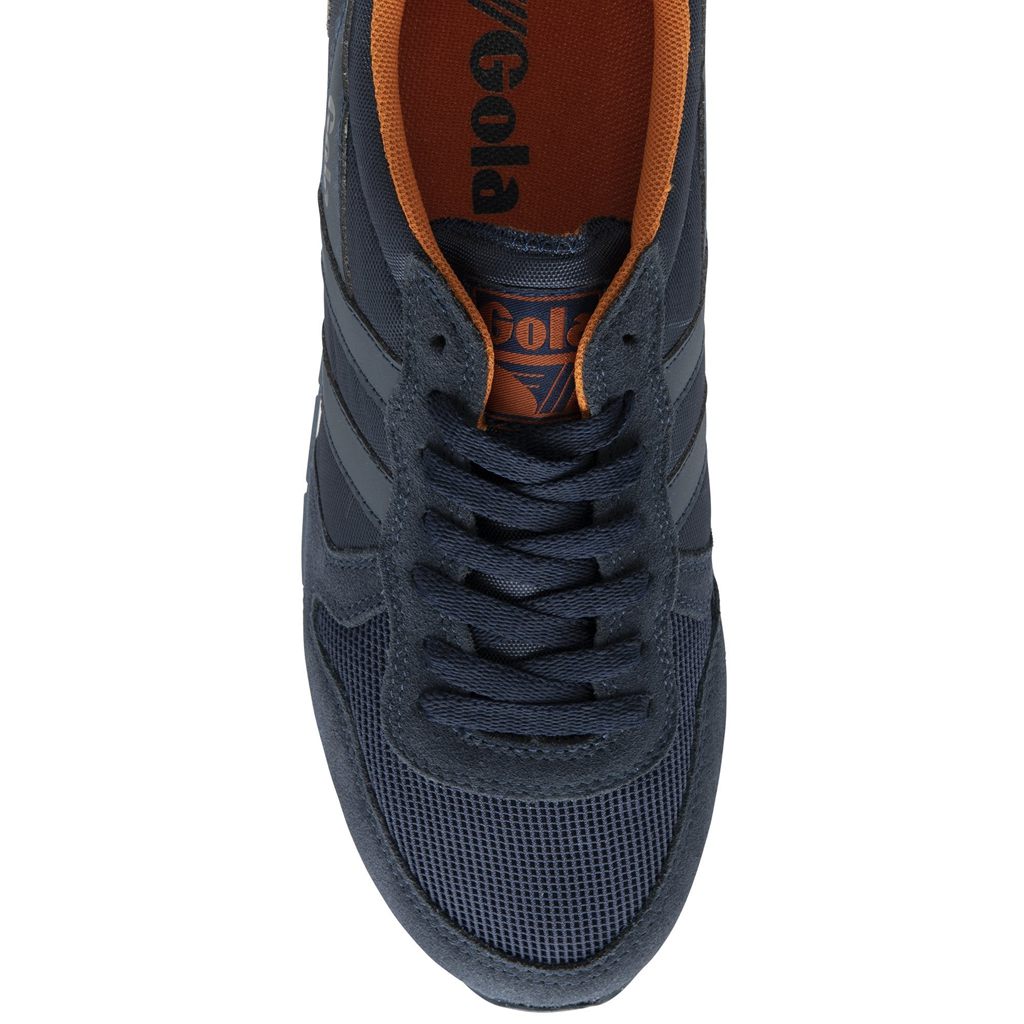 Gola Classics Daytona Sneakers Marineblå Oransje Norge | GQBYEM-834
