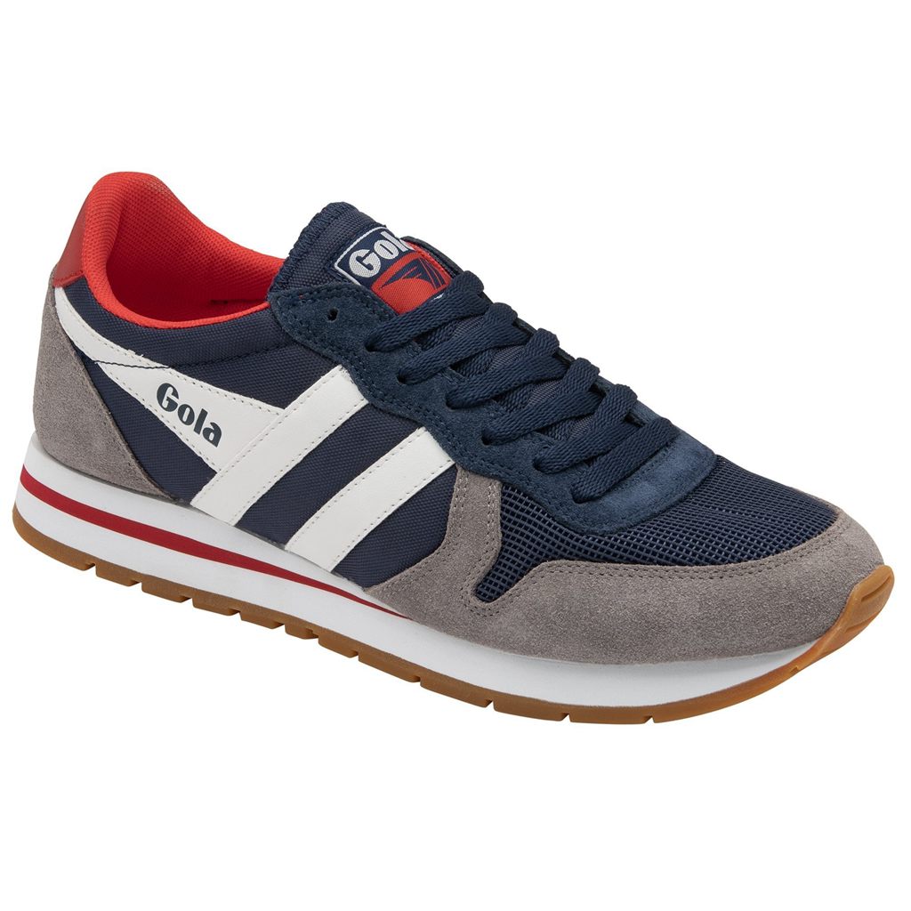 Gola Classics Daytona Sneakers Marineblå Hvite Norge | NQOZEB-490