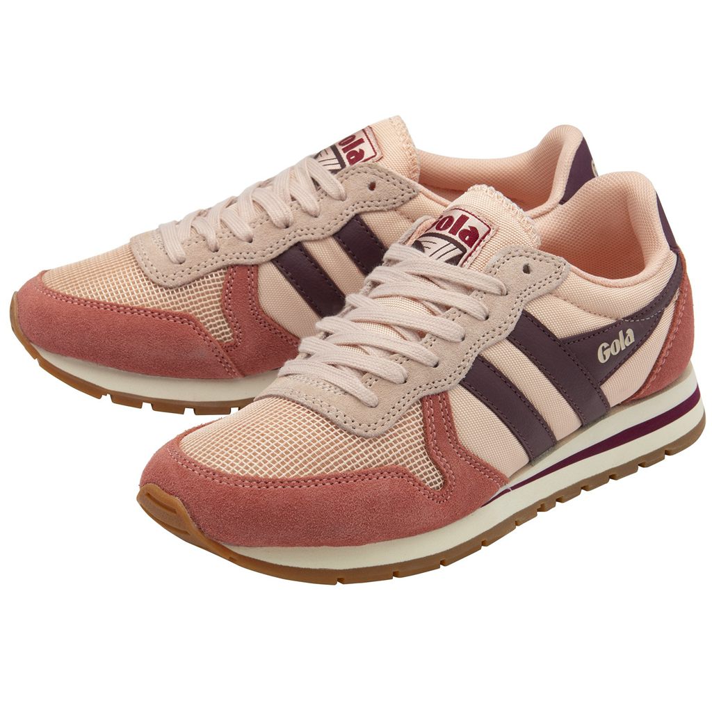 Gola Classics Daytona Sneakers Rosa Norge | ECOUIV-925