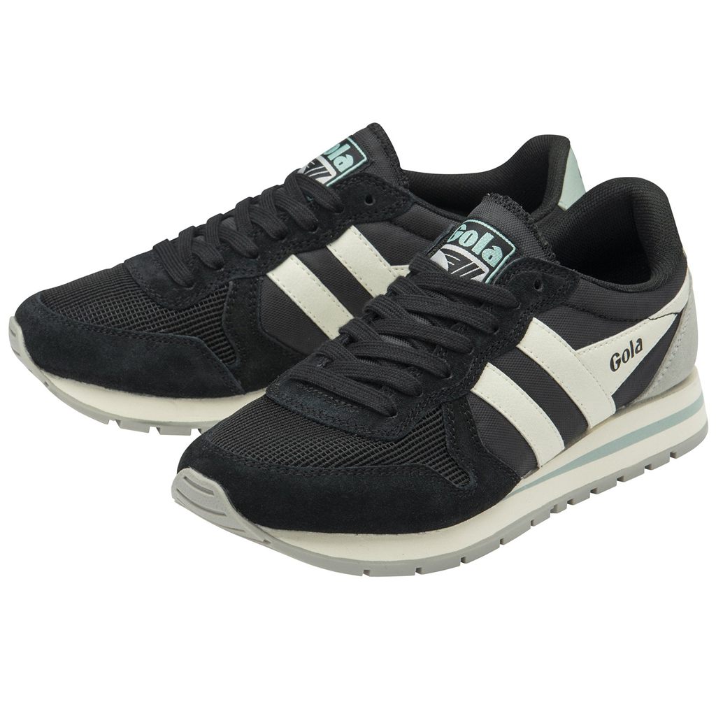 Gola Classics Daytona Sneakers Svarte Hvite Norge | EVWUYJ-812