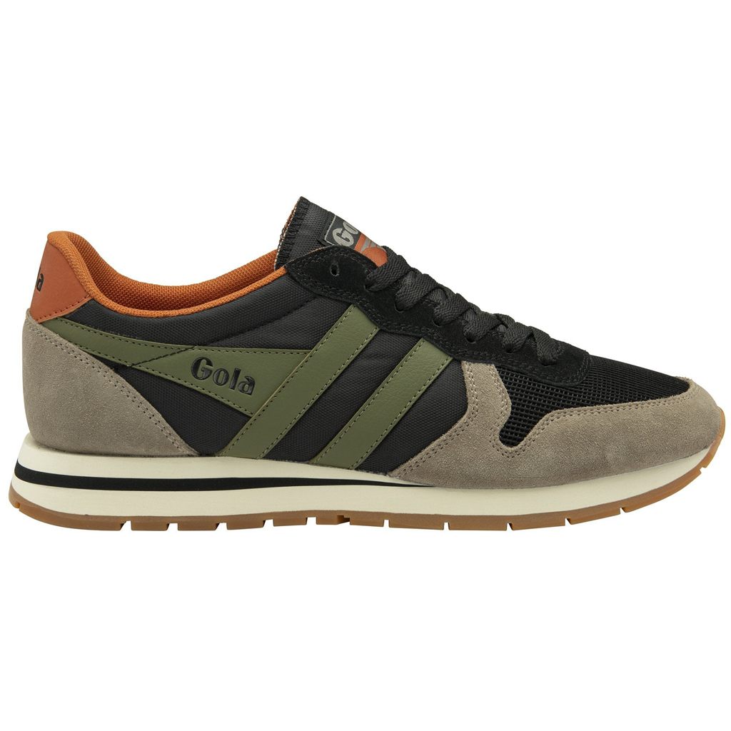 Gola Classics Daytona Sneakers Svarte Khaki Norge | VIXEWN-429