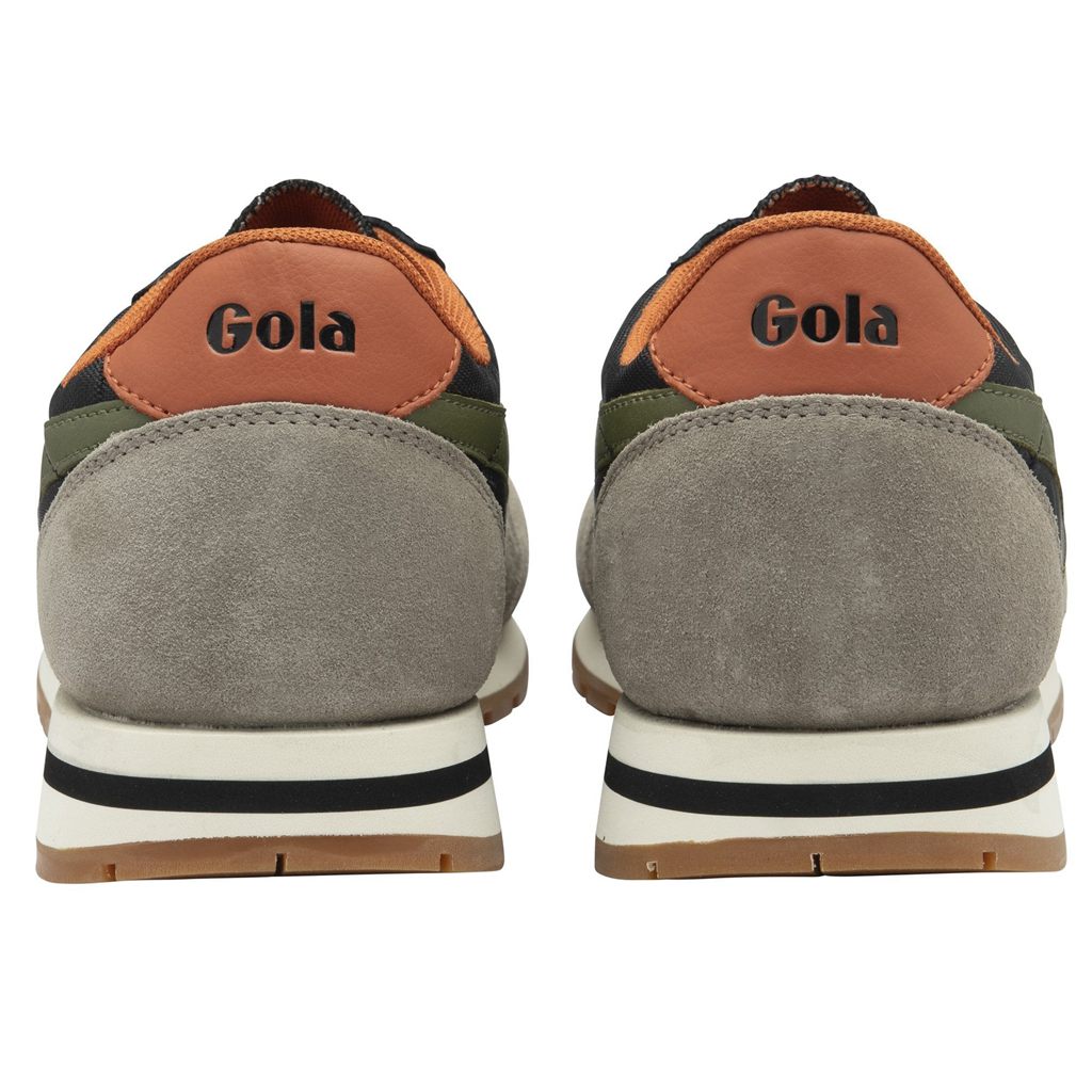 Gola Classics Daytona Sneakers Svarte Khaki Norge | VIXEWN-429